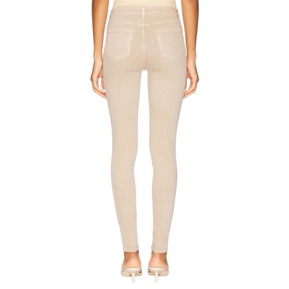 L'AGENCE Marguerite High Rise Ankle Skinny Jeans Creamy Color Size 26 - Picture 3 of 6